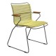 Houe CLICK Gartenstuhl mit Armlehne - Lemon zest