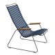Houe CLICK Relaxsessel Lounge chair - Dark blue