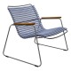Houe CLICK Roomy Lounge Gartenstuhl mit Armlehne - Pigeon blue