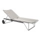 Houe CLICK Sunbed mit verstellbarer Lehne - Muted white