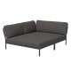 Houe LEVEL Lounge Ecke Cozy Corner - links - Dark Grey