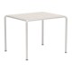 Houe AVANTI Gartentisch 83x98 cm Tischplatte: Muted white. Gestell: Muted white