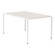 Houe AVANTI Gartentisch 153x98 cm Tischplatte: Muted white. Gestell: Muted white