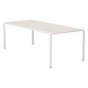 Houe AVANTI Gartentisch 222x98 cm Tischplatte: Muted white. Gestell: Muted white