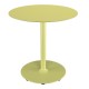 Houe PICO Bistrotisch mit rundem Fuß Ø74 cm - Lemon zest
