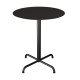 Houe PICO Bistrotisch mit 4-Sternen Fuß Ø640 Black