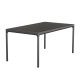 Houe FOUR Gartentisch 160x90 cm aus Keramik - Tischplatte Graphite - Aluminium Dark grey
