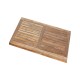 Stern Old Teak Tischplatte 90x90 cm