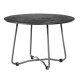 Diamond Garden  Bristol Loungetisch Ø 53 cm x H: 35 cm - Edelstahl-Dunkelgrau/HPL 8mm - Granit Dunkel
