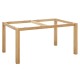 Diamond Garden Tischgestell San Marino Teak 198x98 cm / Premium Teak Natur