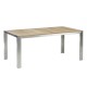 Diamond Garden Siena Tisch 180×90 cm / Edelstahl/Premium Teak Natur