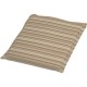 Stern Sitzkissen ca. 44x44x2 cm für Stapelsessel 100 % Polyester, Dessin Streifen taupe