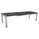 Stern Ausziehtisch 214/294x100 cm Edelstahl mit Tischplatte Silverstar Slate