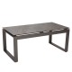 Stern Beistelltisch Allround Aluminium anthrazit mit Tischplatte Silverstar 2.0 Dekor Smoky