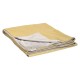 Stern Decke ca. 156x200 cm 100% Polyacryl  gelb/Rückseite 100% Polyester hellgrau