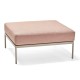 Stern Hocker Coco Lounge Aluminium greige Kissen 100% Polyacryl Lychee