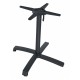 Stern Tischgestell Livorno 2 Aluminium anthrazit 4-Fuß abklappbar