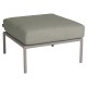 Stern Hocker Romy Lounge Aluminium greige Kissen 100% Polyacryl Salbei