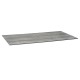 Stern Tischplatte Silverstar 2.0 130x80 cm Dekor Tundra grau zu Tischgestell Mailand 2