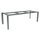 Stern Tischgestell 220x100 cm Penta Aluminium graphit mit Nivelliersystem