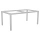 Stern Tischgestell 160x90 cm Classic Aluminium weiß