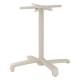 Stern Tischgestell Livorno 2 Aluminium greige 4-Fuß abklappbar
