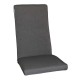 Zebra Novus Sitz-Rückenkissen Relax anthrazit zu 5702+5703 Polyester mit Reißverschluss, Handwäsche