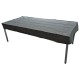 Zebra Schutzhülle für Tische bis 220x100 cm PVC versiegeltes Outdoorgewebe, Farbe: schwarz
