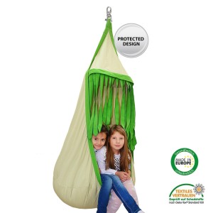 Lola Hängehöhle Double LOLI TWINS grün inkl.Drehwirbel