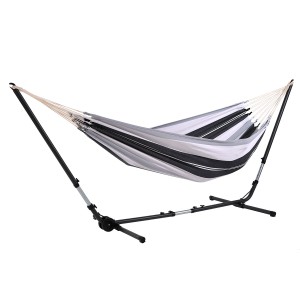 Doppel-Hängematte Jamaica mit Metall Hängemattengestell Universal Grande