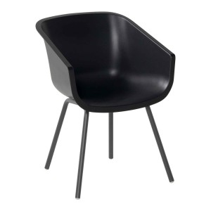 Schöner Wohnen TEXEL Stuhl Aluminium black / black / 5 Jahre Garantie