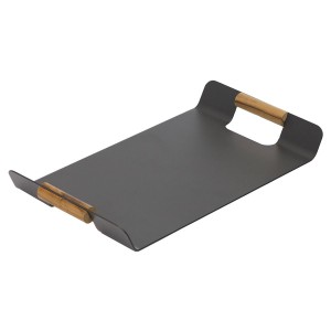 Zebra Tray Tablett graphite Aluminium pulverbeschichtet graphite